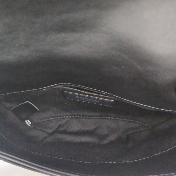 Chanel Quilted Uniform Leather CC Belt Bum Bag Black - Picture 7 of 11